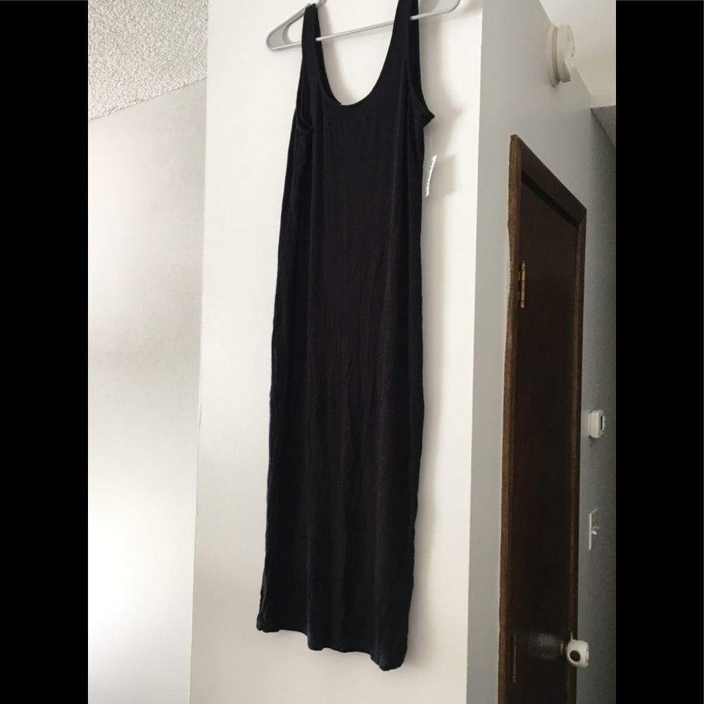 Comfy Black Tank Dress (Brand New)